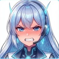 アリア：怒ってる顔